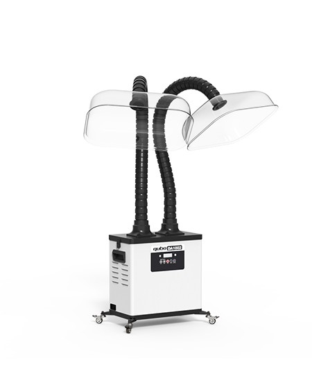  艾烟净化器_QUBO_DA1002荷叶罩_艾烟净化器价格_酷柏净化科技