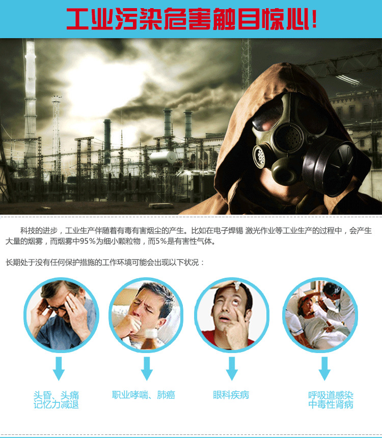 切割粉尘净化器Q1200工业污染