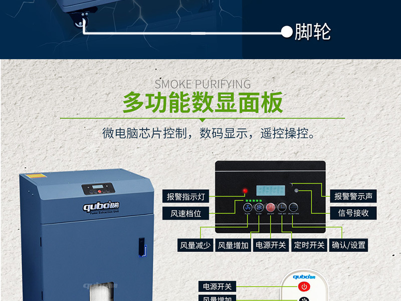 粉尘处理设备DX2000-III面板